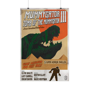 Mummygator 3 - Spooktacular Movie Poster